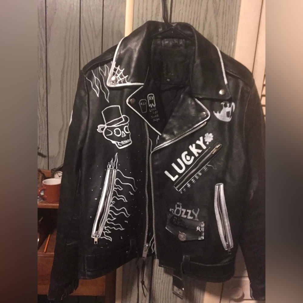 Genuine Horsehide Vintage 1976 Schott Custom leather jacket